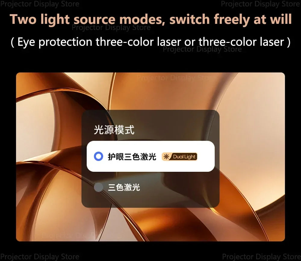 XGIMI RS 10 Pro 4K Tri lase Projector 3000CVIA Lumens 4+64GB lMAX Enhanced  WIFI6 3D Android Home theatre