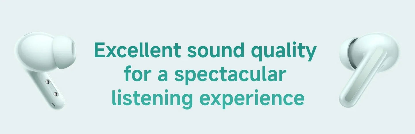 Original Xiaomi Redmi Buds 6  49dB Active Noise Cancellation Bluetooth 5.4 Earphone  Sport Headset TWS True Wireless Headphone