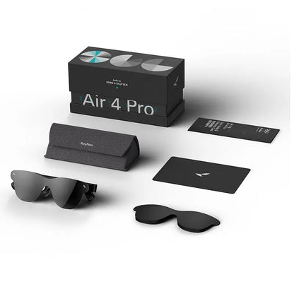 brand new RayNeo Air 4 Pro smart AR glasses HD giant screen viewing glasses Supports HDR10, Micro-OLED dual-layer screen clearer