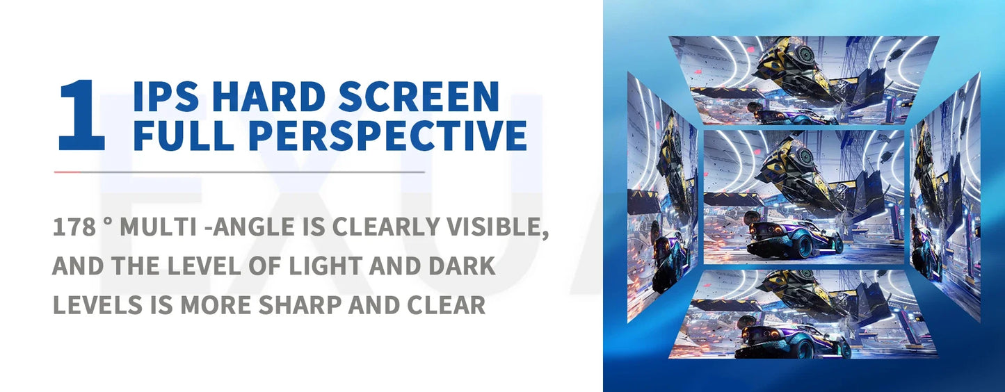 G-story Portable Monitor For PS5 Gaming Display IPS 2K 120Hz 4K+HDR 60Hz Multifunctional Integrated Switch Game Screen