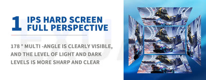 G-story Portable Monitor For PS5 Gaming Display IPS 2K 120Hz 4K+HDR 60Hz Multifunctional Integrated Switch Game Screen