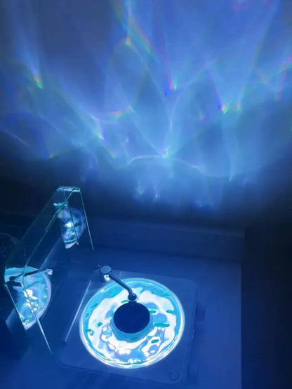 Mini Retro White Noise Bluetooth Speaker Portable Vintage Sleep Aid Bluetooth Speaker Subwoofer With RGB Light Support TF Card