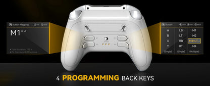 Manba One V2 Wireless Controller Gaming 2-inch Screen Hall Effect Stick RGB Light With Charging Dock For Switch/PC/iOS/Android