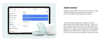 Original Xiaomi Redmi Buds 6  49dB Active Noise Cancellation Bluetooth 5.4 Earphone  Sport Headset TWS True Wireless Headphone