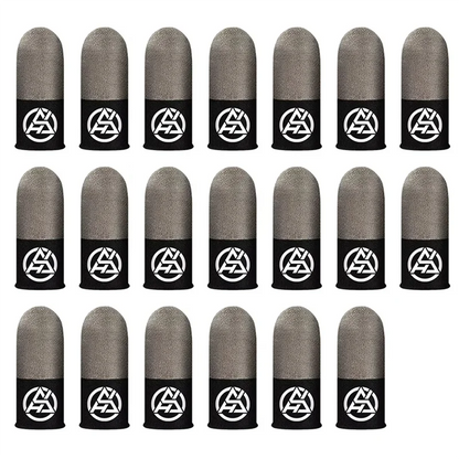 ABFM-20Pcs Mobile Gaming Finger Sleeves For PUBG Anti-Slip Breathable Thumb Protectors Gamer Finger Covers Enhanced Gameplay
