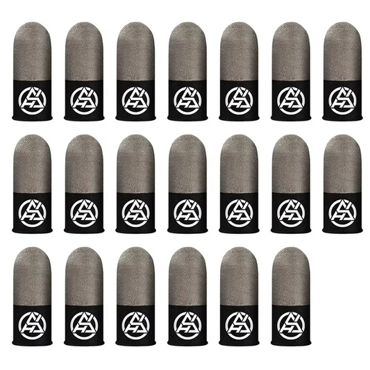 ABFM-20Pcs Mobile Gaming Finger Sleeves For PUBG Anti-Slip Breathable Thumb Protectors Gamer Finger Covers Enhanced Gameplay