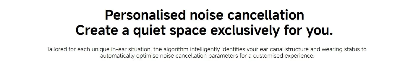 Original Xiaomi Redmi Buds 6  49dB Active Noise Cancellation Bluetooth 5.4 Earphone  Sport Headset TWS True Wireless Headphone