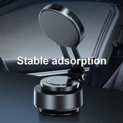 For Magsafe Magnetic Vacuum Car Phone Holder 360° Rotatable Folding Intelligent Car Mount Magnetic Car Stable Holder for iPhone