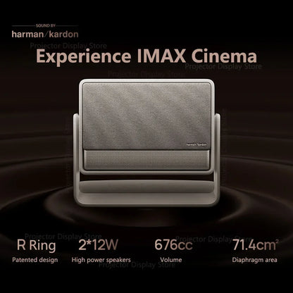 XGIMI RS 10 Pro 4K Tri lase Projector 3000CVIA Lumens 4+64GB lMAX Enhanced  WIFI6 3D Android Home theatre