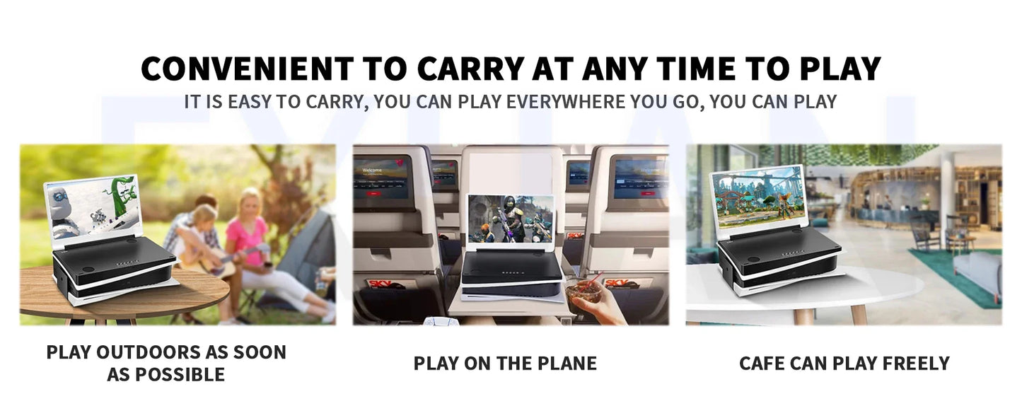 G-story Portable Monitor For PS5 Gaming Display IPS 2K 120Hz 4K+HDR 60Hz Multifunctional Integrated Switch Game Screen