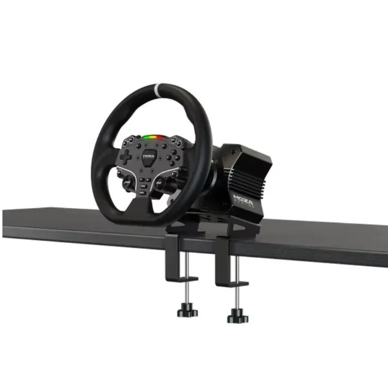 MOZA Racing R5 Direct Drive Wheel Base 5.5 N·m Peak Torque APP Cloud Control with ES Steering Wheel ,Pedals,Table Clamp