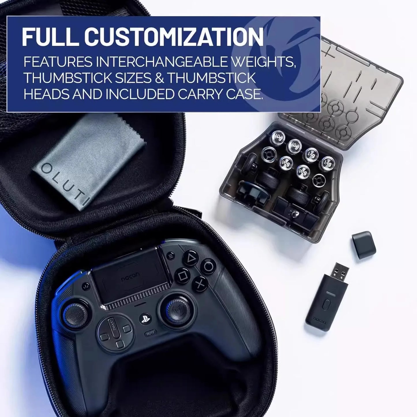 Nacon Revolution5 Pro PS5/PS4/PC Asymmetric Wireless Elite Gaming Controller