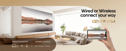 Magcubic Projector HY300 Pro 4K Android 11 Dual Wifi6 290ANSI Allwinner H713 BT5.0 1080P 1280*720P Home Cinema Outdoor Projetor