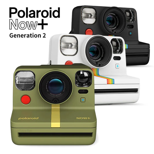 Polaroid Now+ Generation 2 I-Type Instant Camera + 5 Lens Filters