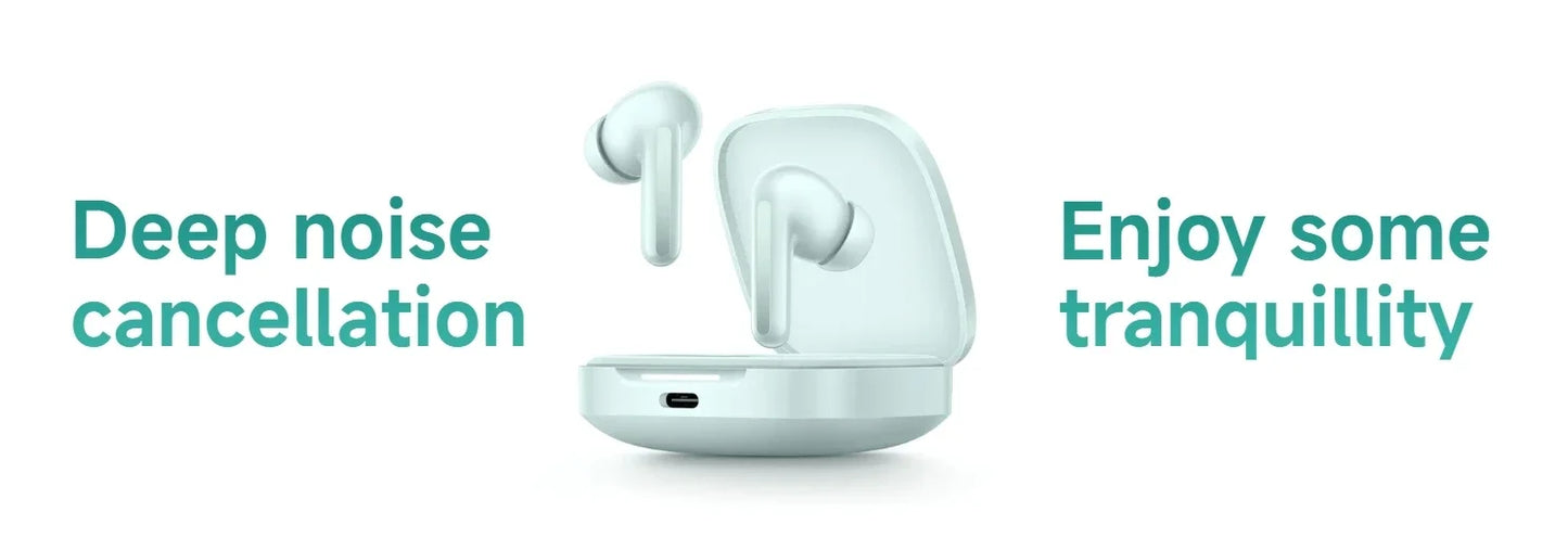 Original Xiaomi Redmi Buds 6  49dB Active Noise Cancellation Bluetooth 5.4 Earphone  Sport Headset TWS True Wireless Headphone