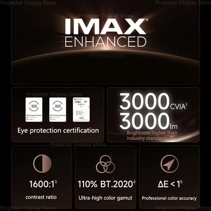 XGIMI RS 10 Pro 4K Tri lase Projector 3000CVIA Lumens 4+64GB lMAX Enhanced  WIFI6 3D Android Home theatre